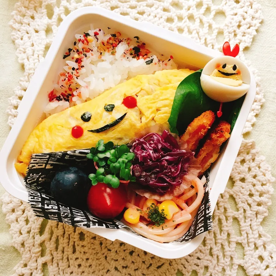 オムレツ弁当|りんごさん