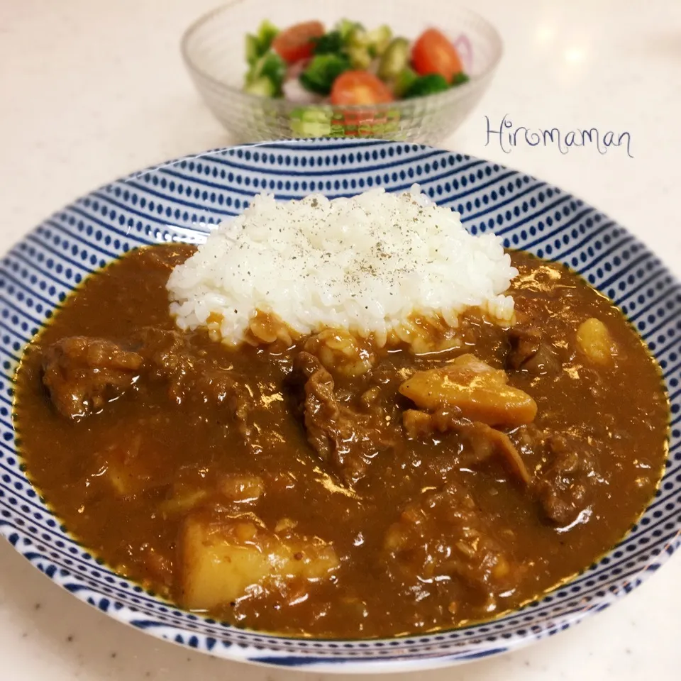 牛すじトロトロ♡カレー♪|ひろママさん