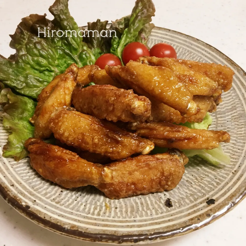 甘辛醤油のチキンバー♡|ひろママさん