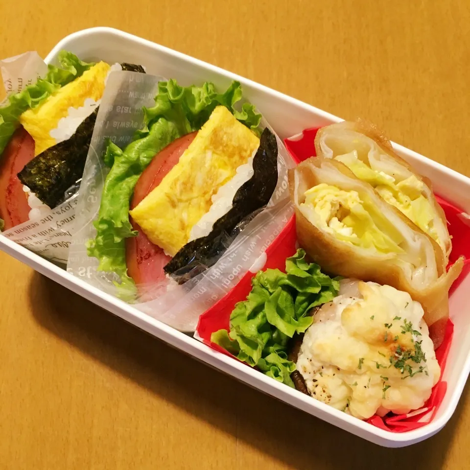 おにぎりサンド弁当|りんごさん