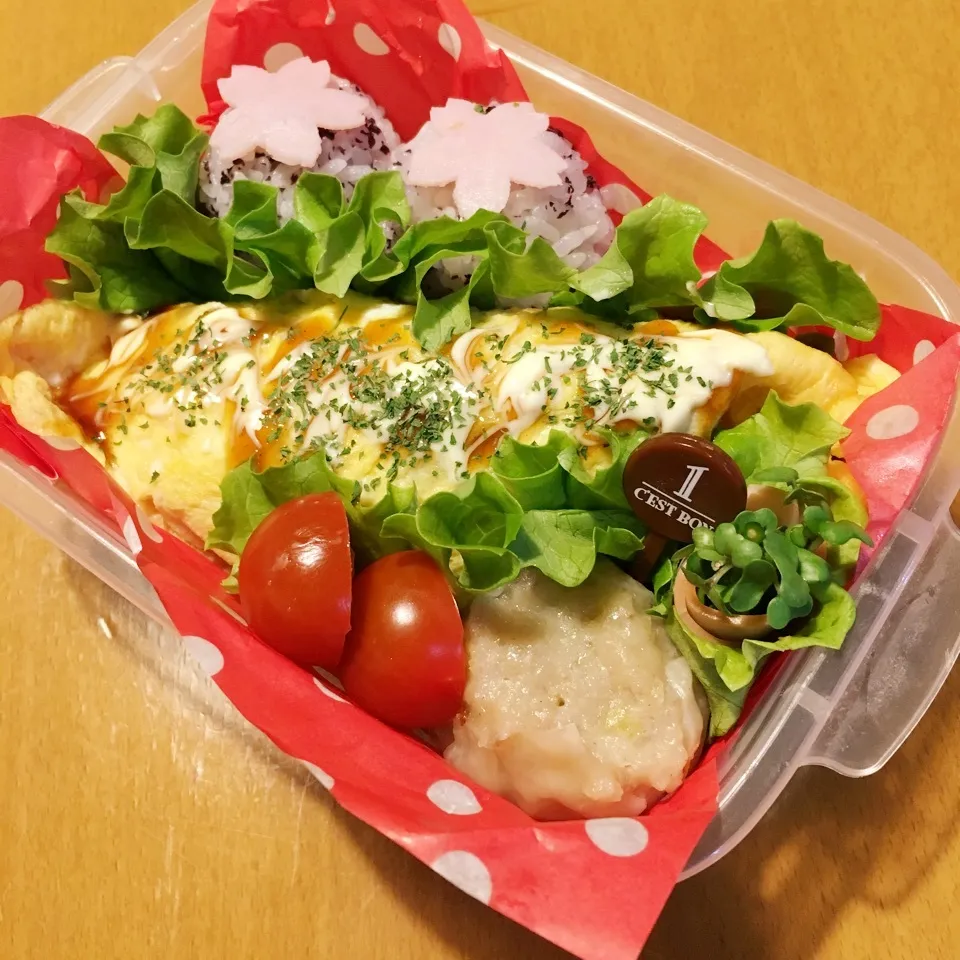 オムそば弁当|りんごさん