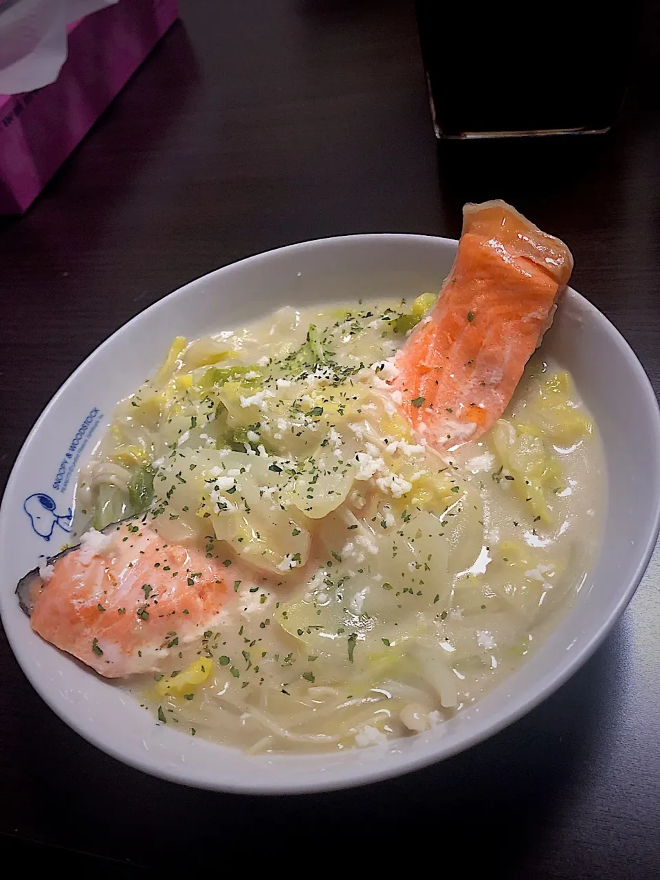 Snapdishの料理写真:鮭のクリーム煮⋆*|蓮mamaさん