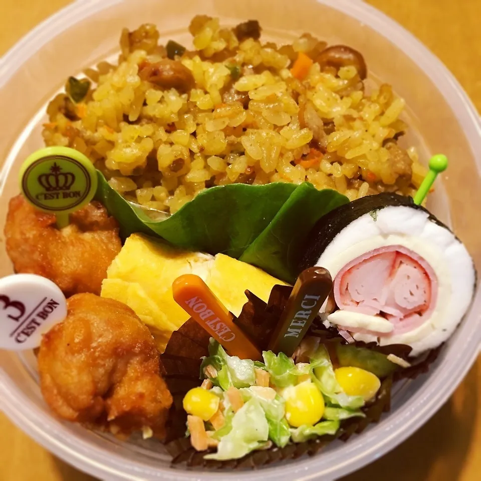 ジャンバラヤ弁当|りんごさん