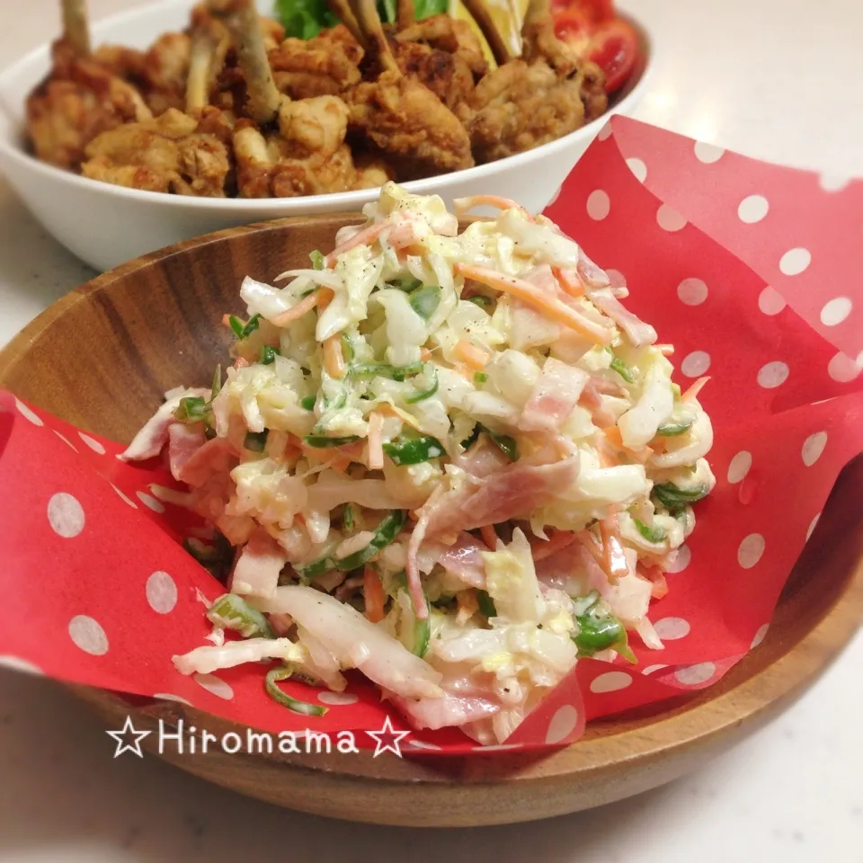 かおちゃんの♪白菜のコールスロー♡|ひろママさん