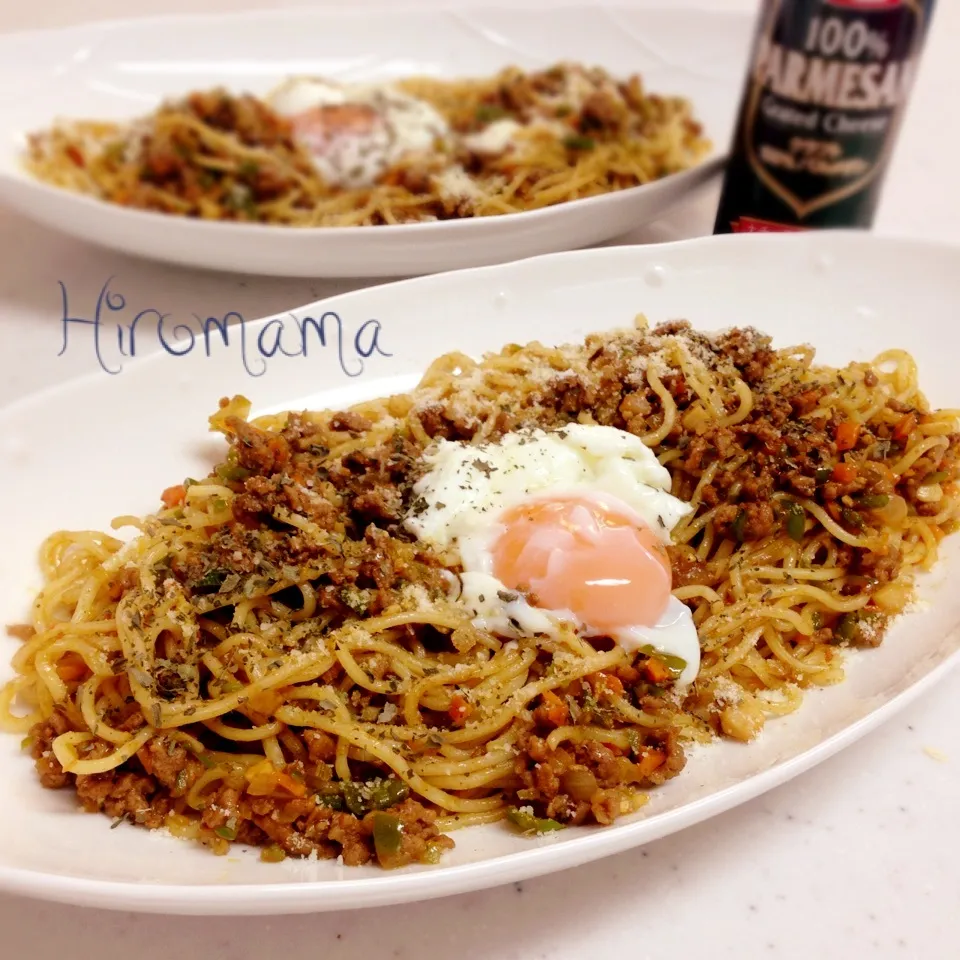 スパイシードライカレー焼きそば♡|ひろママさん