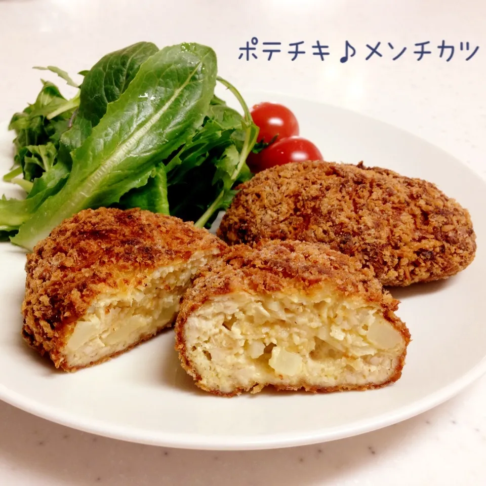 ポテト入り♪チキンメンチカツ|ひろママさん