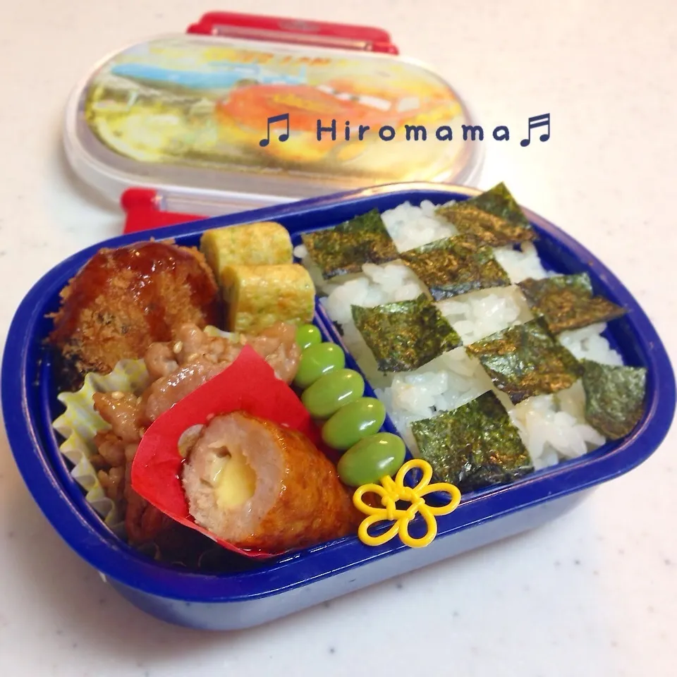 のり弁当(∩´͈ ᐜ `͈∩)|ひろママさん