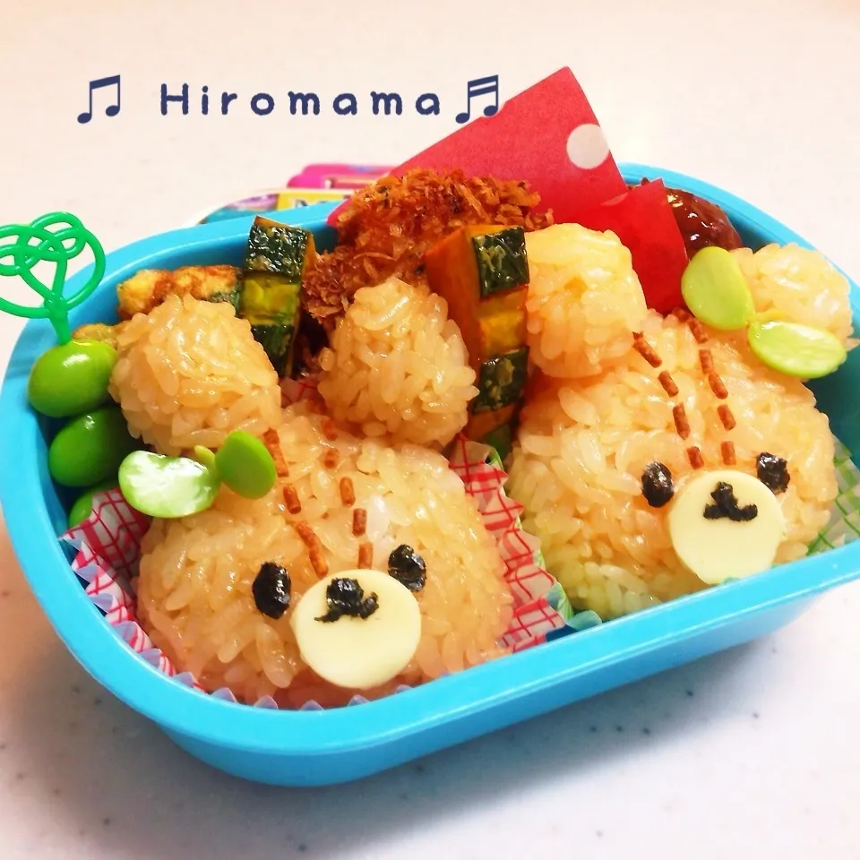 ルルロロ⁈弁当(*-艸・*)に見える？|ひろママさん