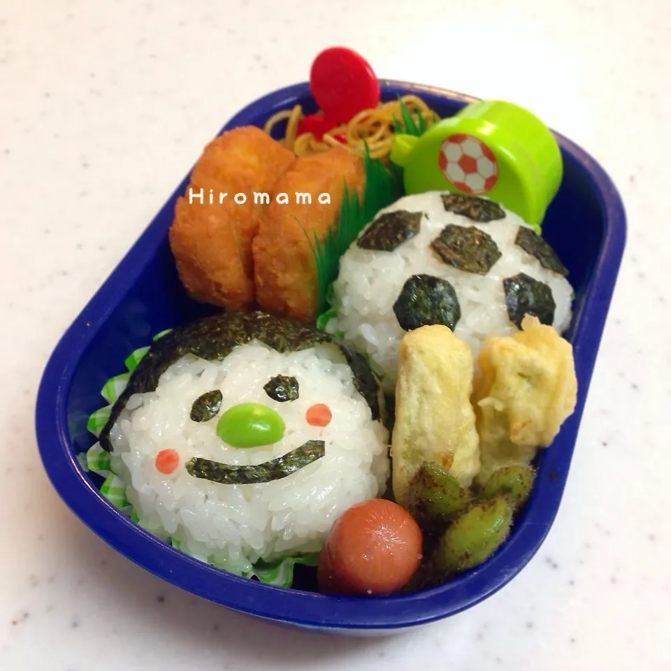 サッカー頑張れ！弁当♪|ひろママさん