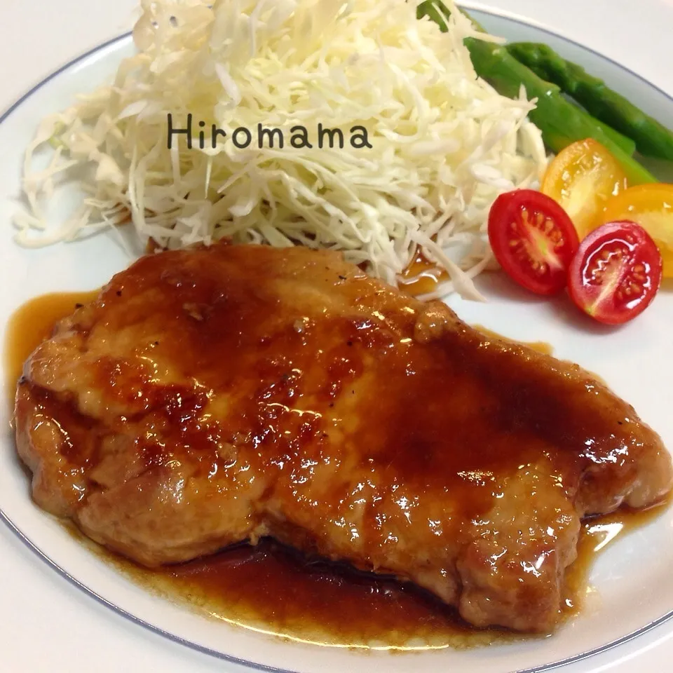 絶品♪ジンジャーソースdeポークソテー|ひろママさん