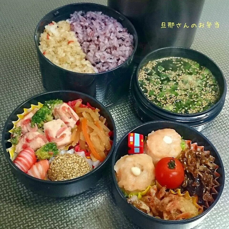 Snapdishの料理写真:旦那さんのお弁当|みきじょ〜さん