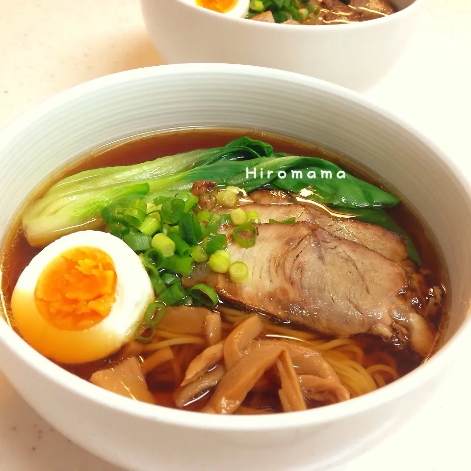 やさしい醤油ラーメン♬|ひろママさん