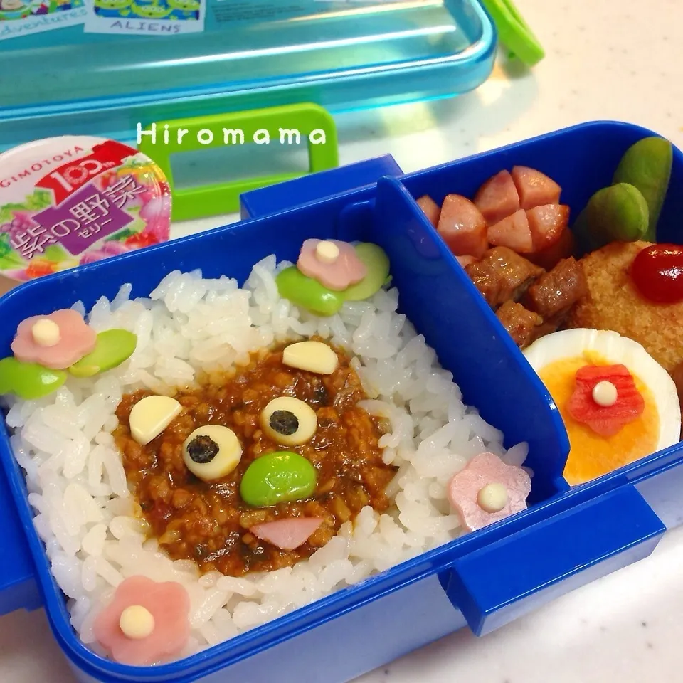 ドライカレー弁当♬|ひろママさん