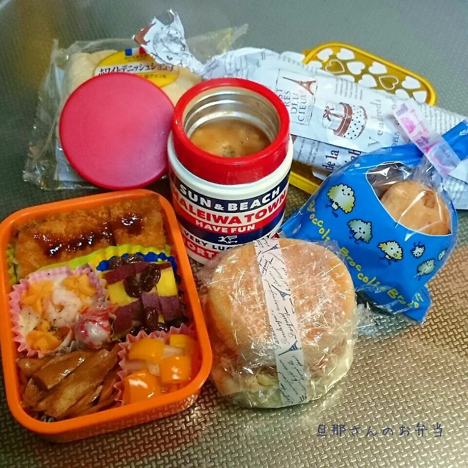 Snapdishの料理写真:旦那さんのお弁当|みきじょ〜さん