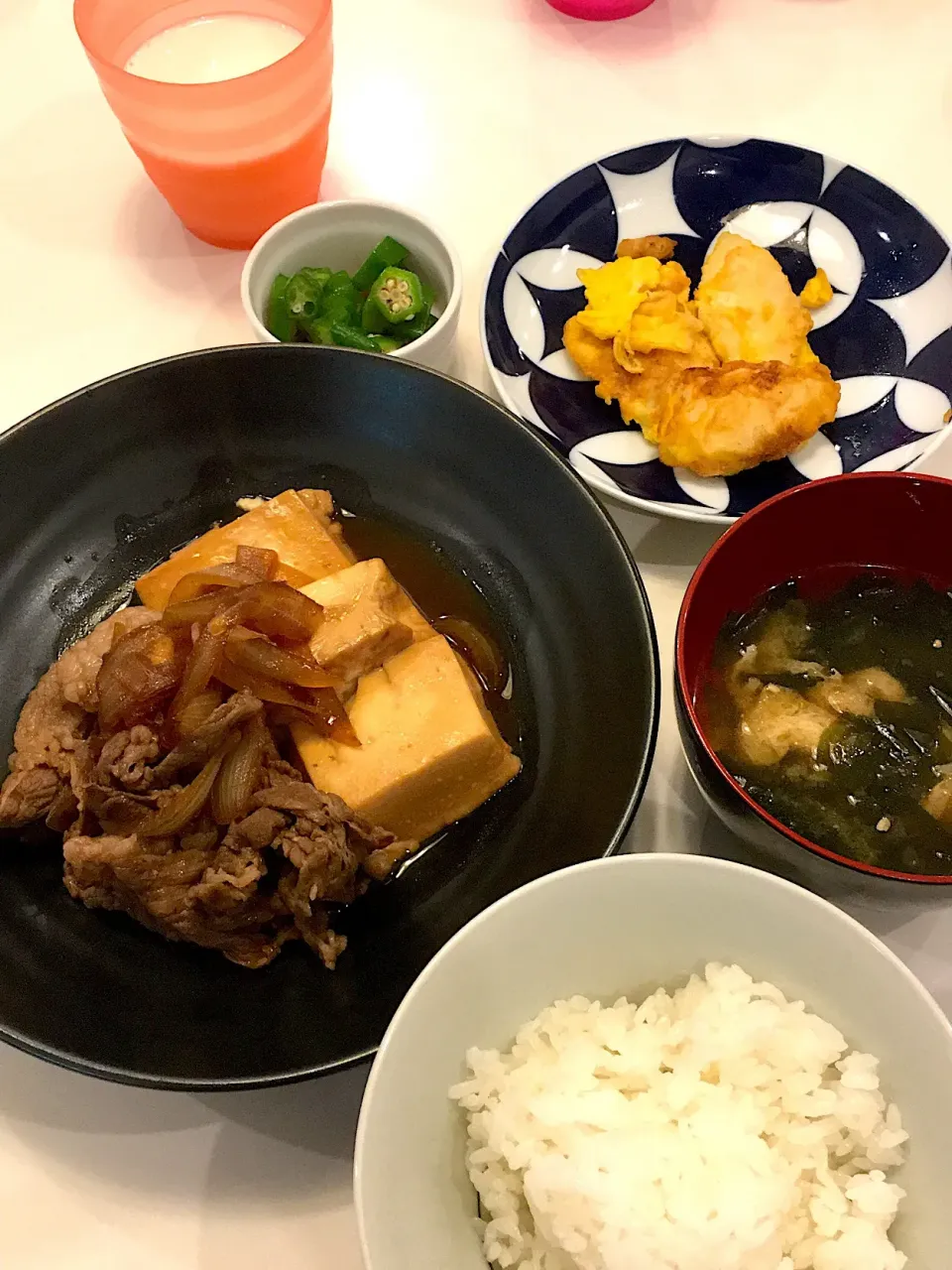 キッズ飯 肉どうふなど|R＊ko@月曜断食中さん