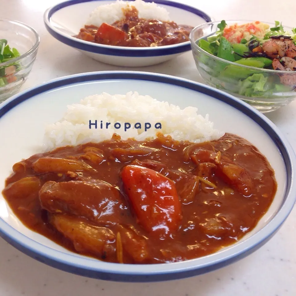 男飯！パパ手作りカレー♬|ひろママさん