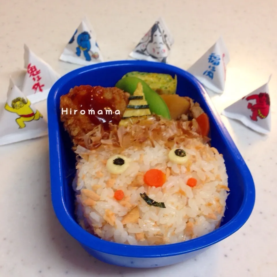 鬼ちゃん弁当(ｏ´∀｀)ﾉ|ひろママさん