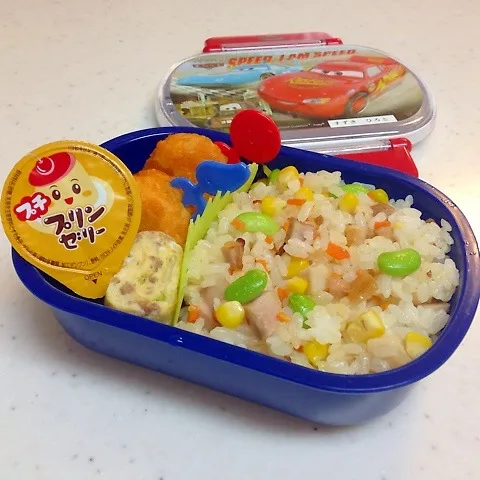 年少さんのお弁当(*ﾟvﾟ*)|ひろママさん