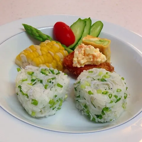 残り物で…ワンプレートランチ(n´v｀n)|ひろママさん