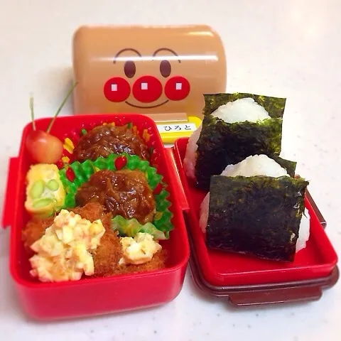 年少さんのお弁当(*´▽｀*)ﾉ))|ひろママさん