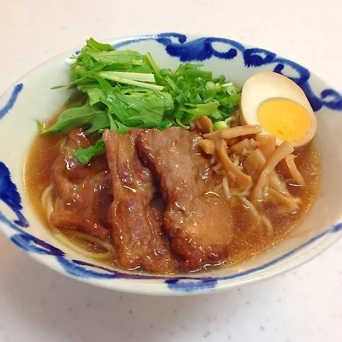 お鍋一つであっさり醤油の道後ラーメン((´艸｀*))|ひろママさん