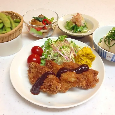 味噌ヒレカツで晩ごはんψ(｀∇´)ψ|ひろママさん