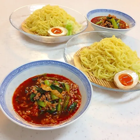 赤辛ざるラーメン(´・∀・)ﾉ|ひろママさん