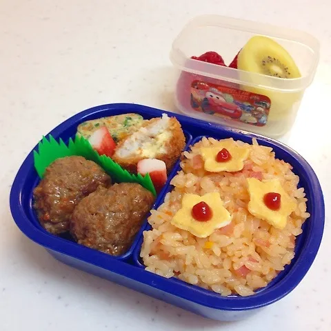 年少さんのお弁当(*ﾟvﾟ*)|ひろママさん