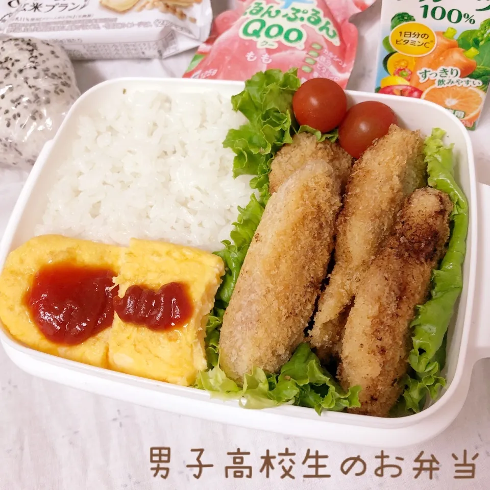 高2男子のお弁当 ヒレカツ|チャコさん