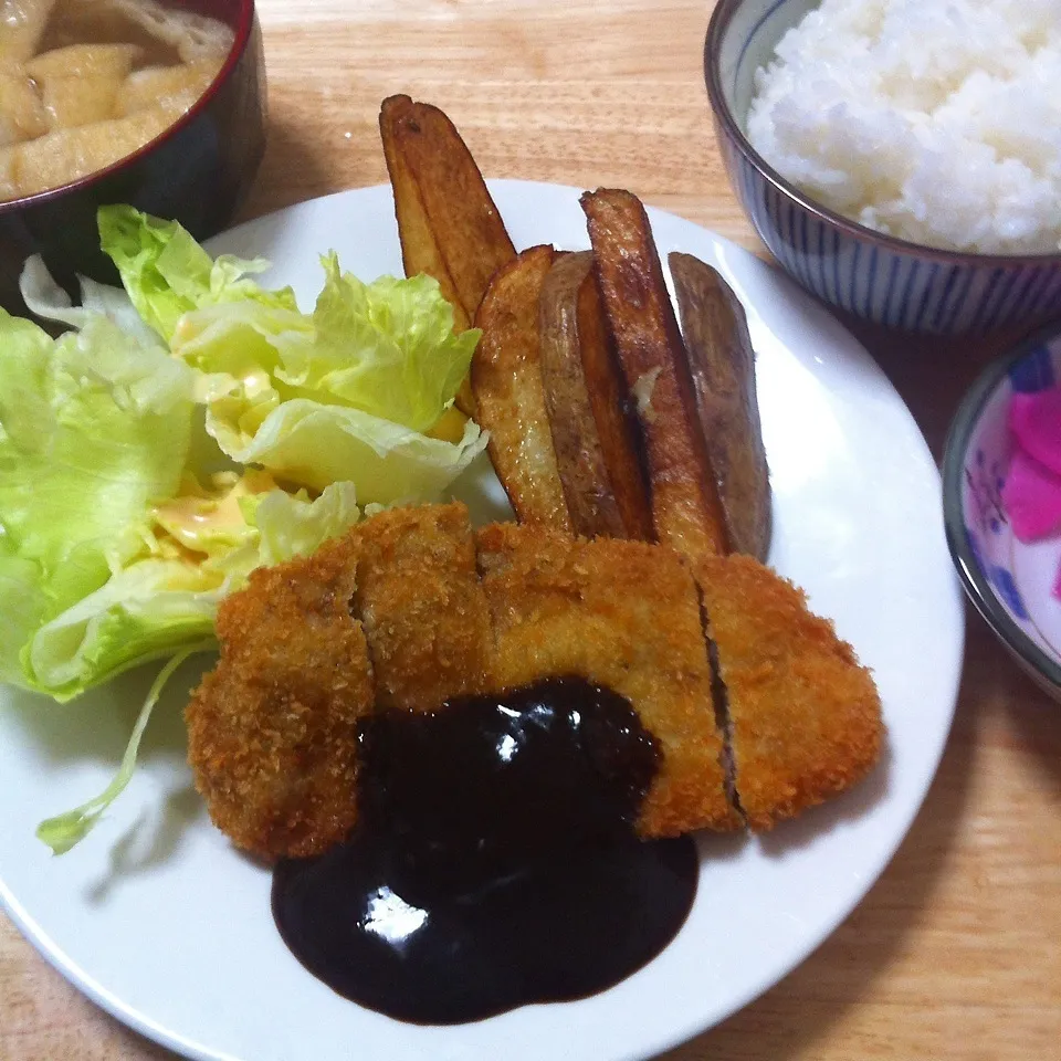 トンカツ定食|せんちゃんさん