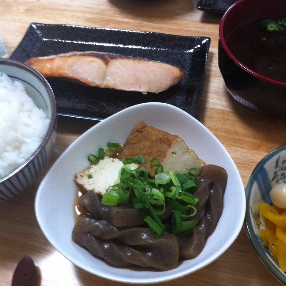 塩シャケ定食|せんちゃんさん