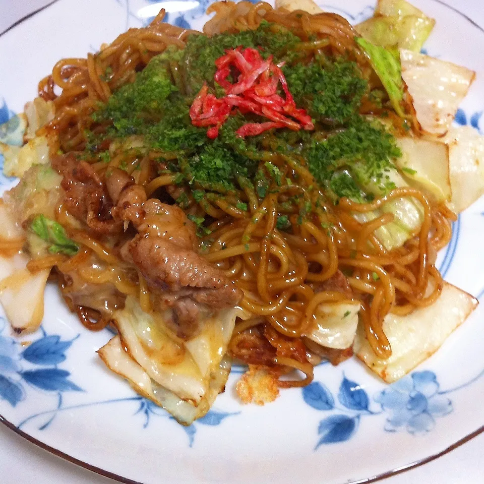 チーズ入り焼きそば|せんちゃんさん