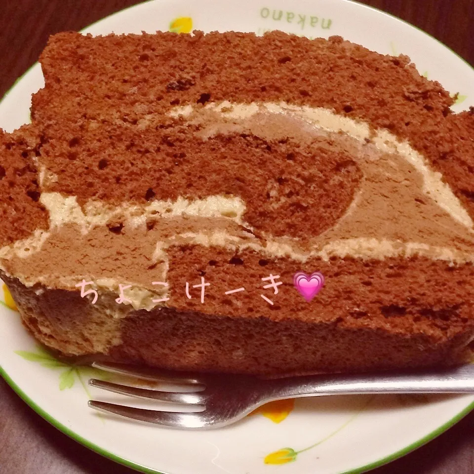 マーブル？チョコケーキ(｡-_-｡)|だやんさん