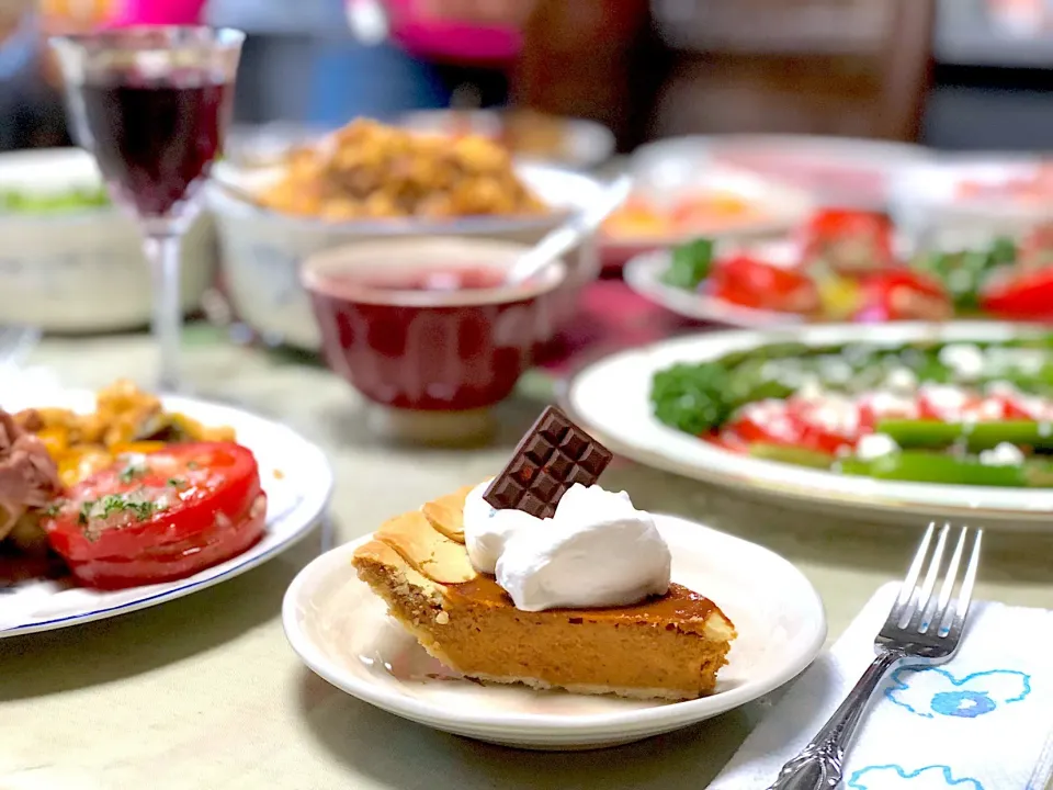 Pumpkin Pie for The Thanks Giving Dinner|The Reinhartsさん