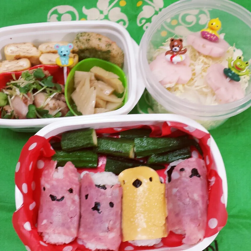 今週lastのお弁当|きつねこかあさんさん