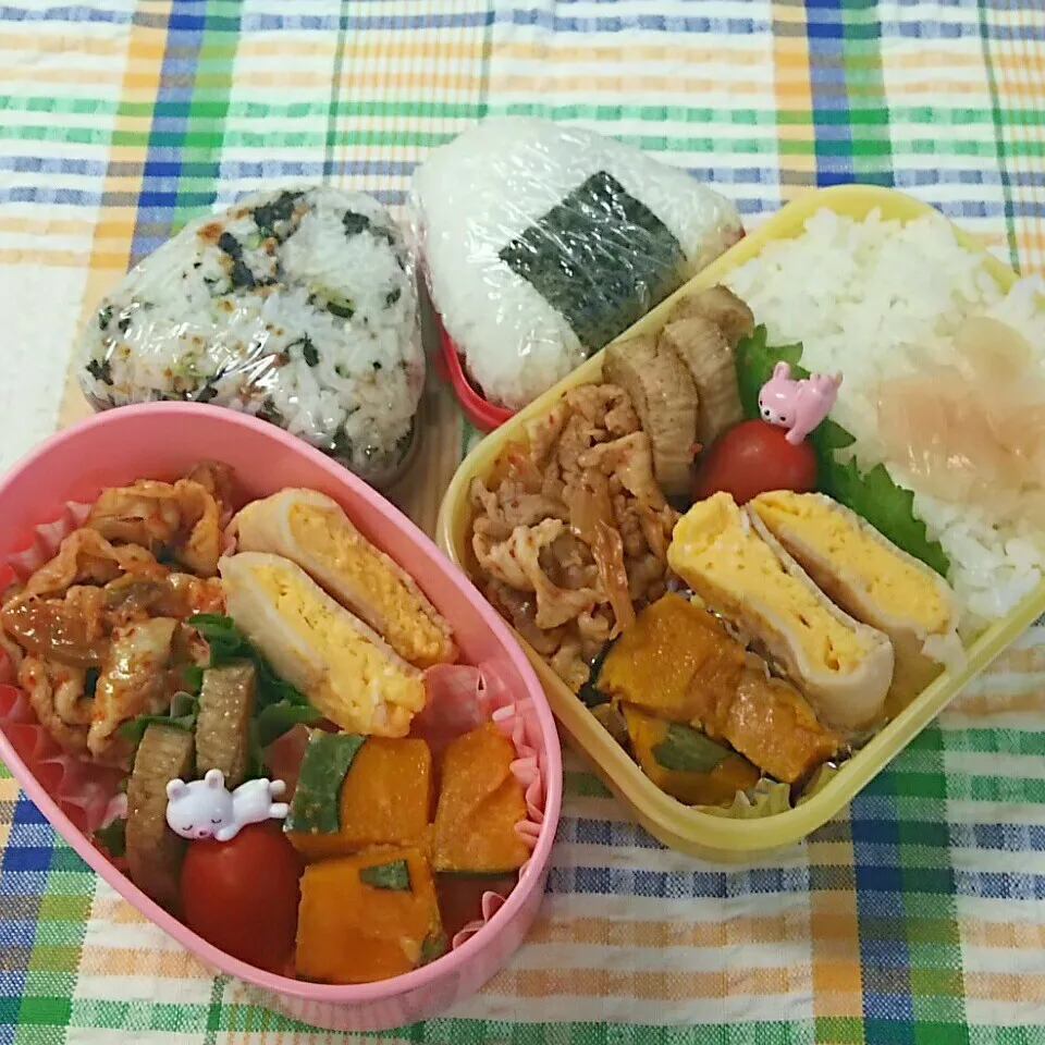 娘の部活弁とオカン弁当|まりさん