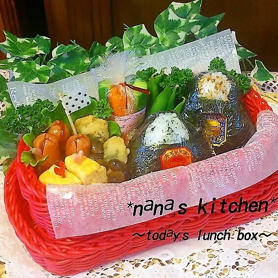 おにぎりlunch box|今井ななこさん