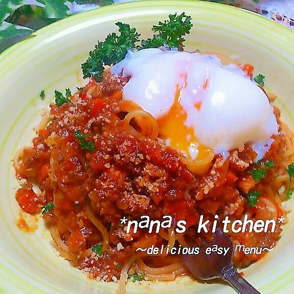 野菜も沢山♪簡単本格派ミートソースでミルクチーズボロネーゼ|今井ななこさん