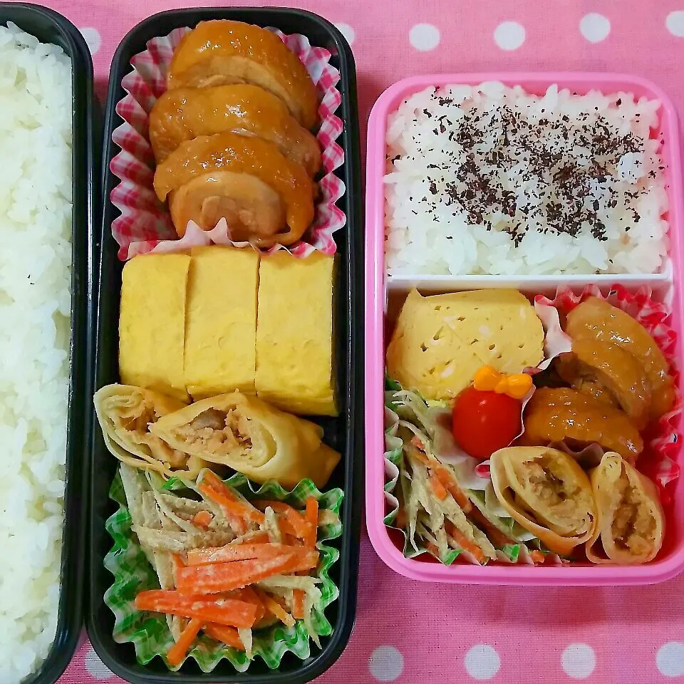 レンジで簡単鶏チャーシュー弁当|まりさん