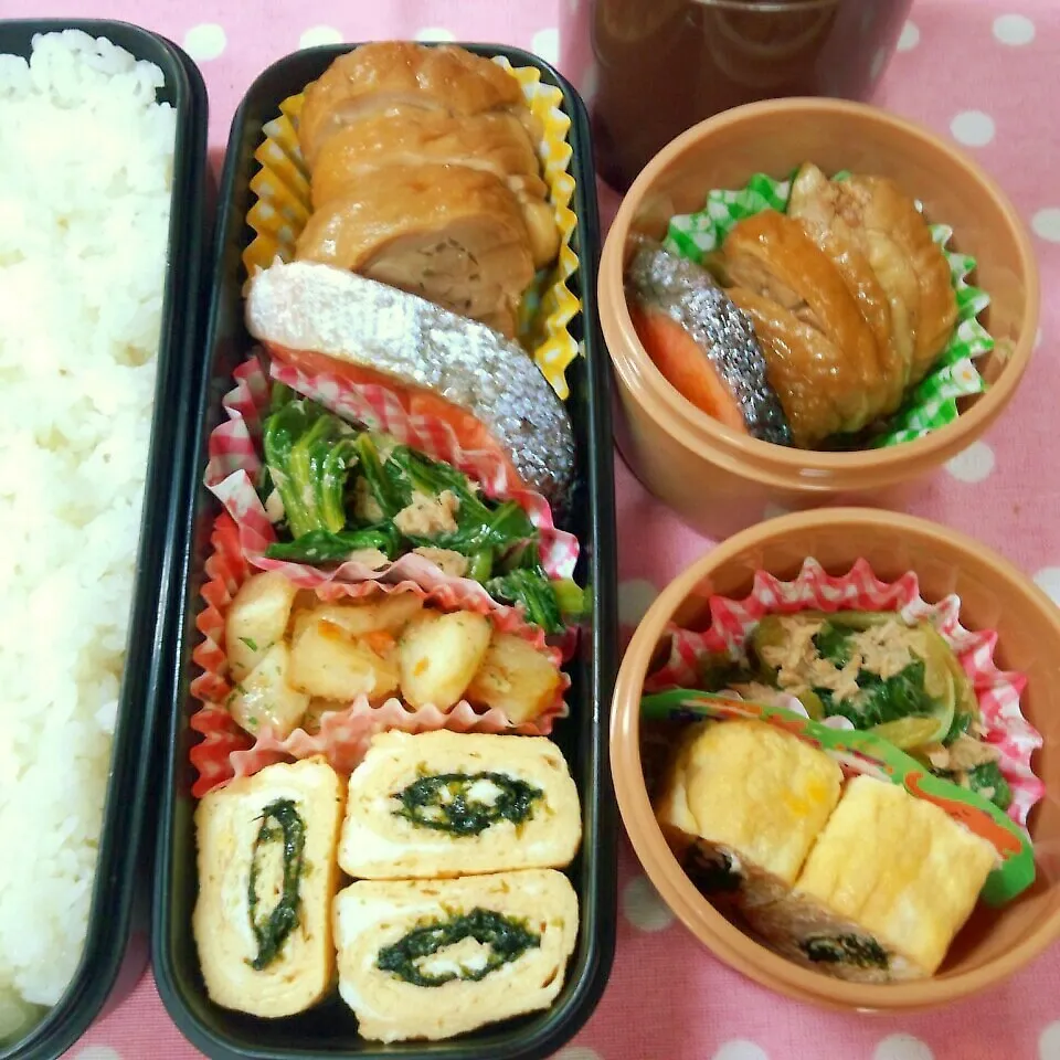 簡単鶏チャーシュー弁当|まりさん