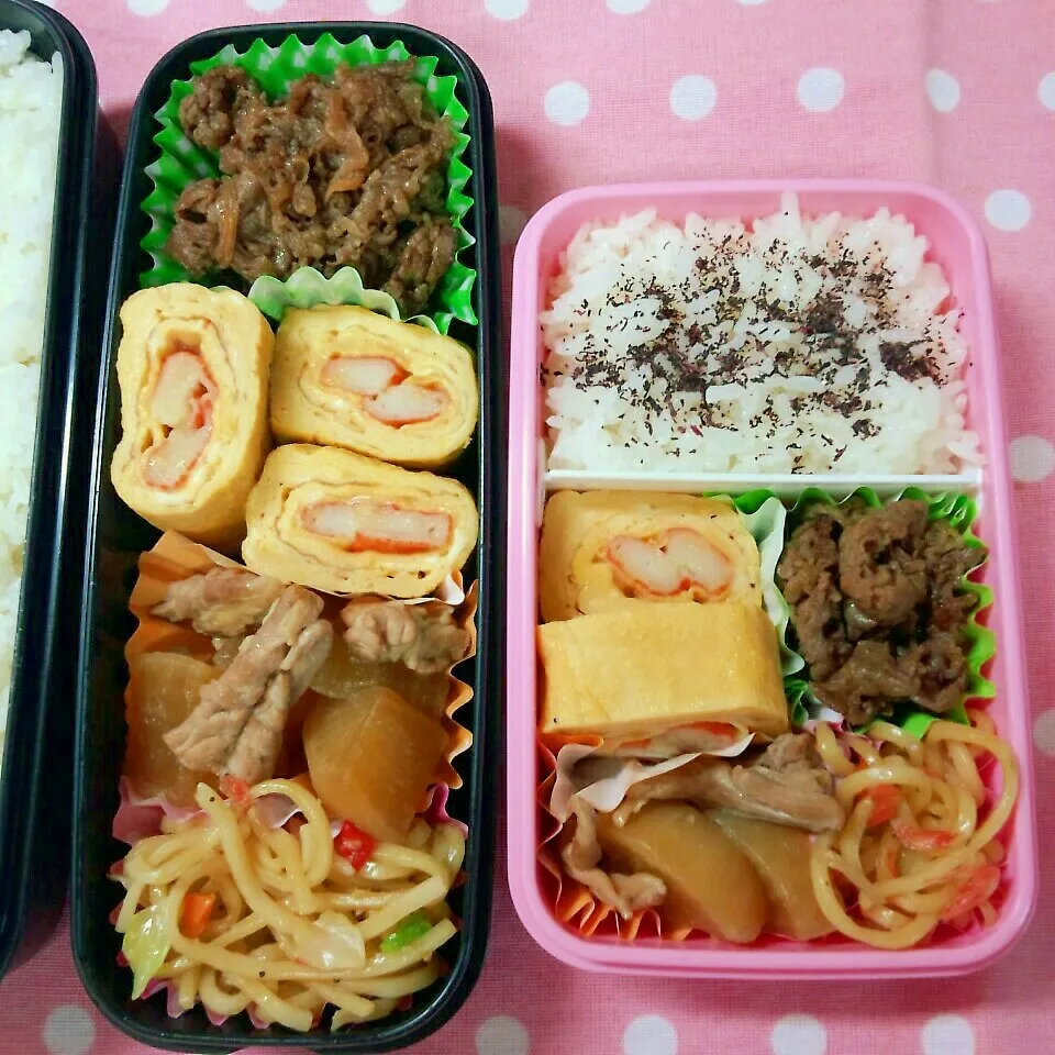 息子と娘弁当|まりさん