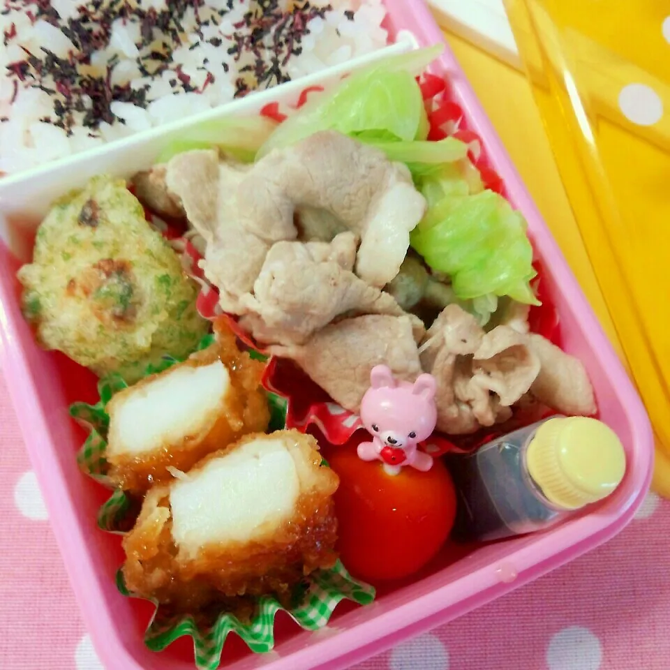 Snapdishの料理写真:娘の部活弁当|まりさん