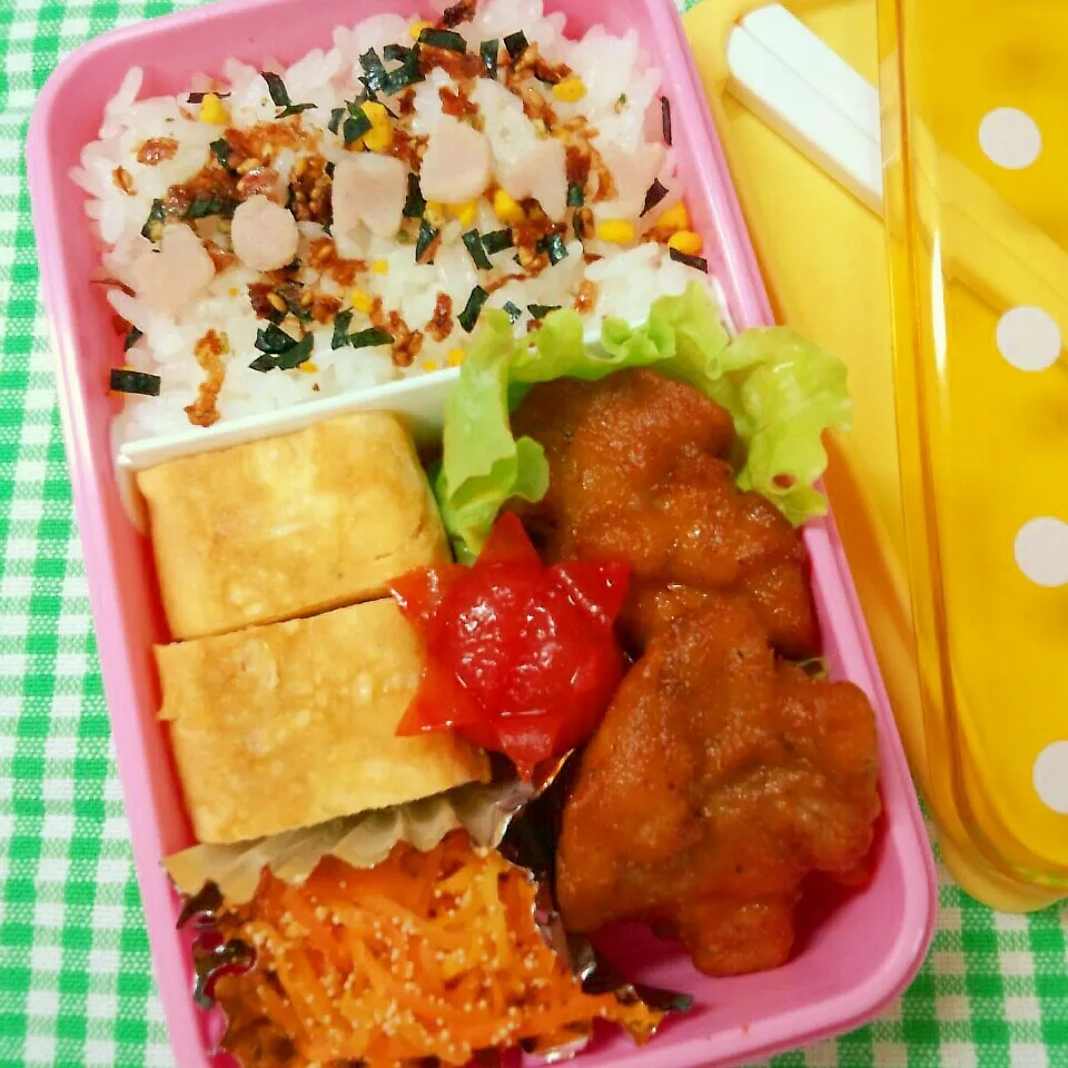 娘のMONDAY部活弁当|まりさん