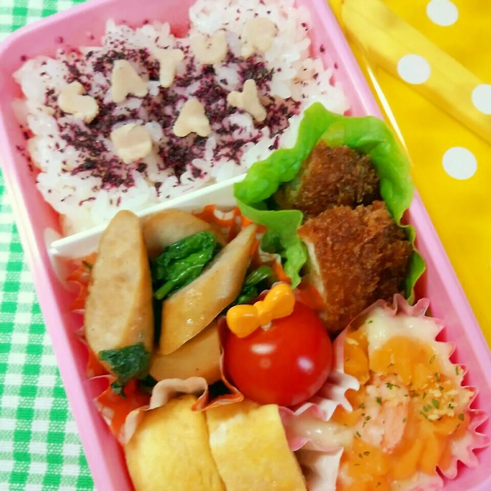 娘のSATURDAY部活弁当|まりさん