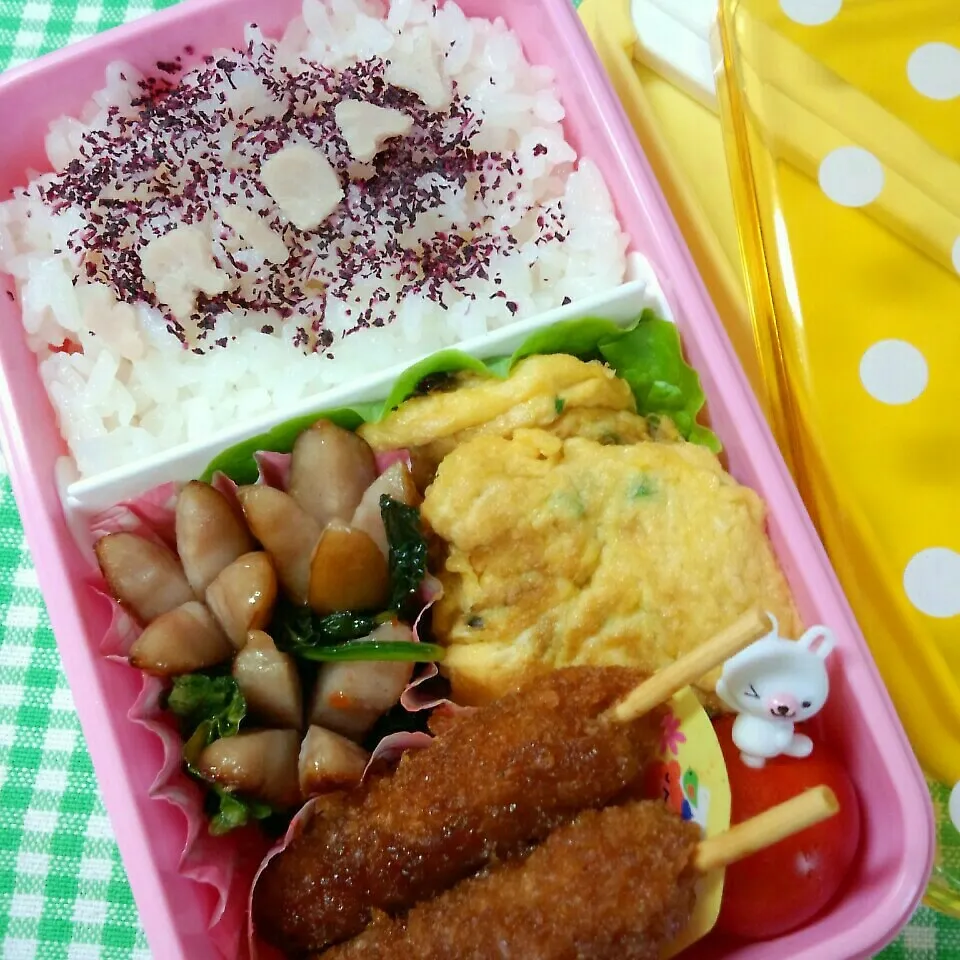 娘のFRIDAY部活弁当|まりさん