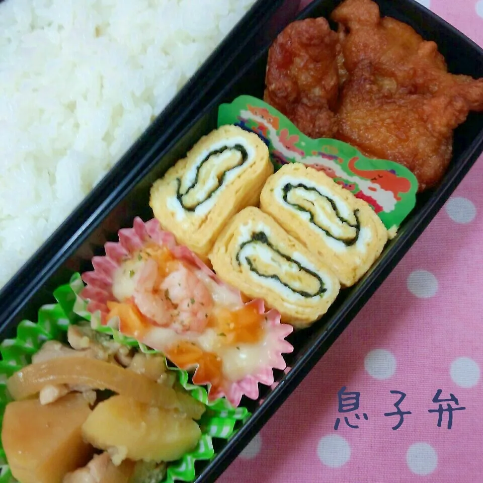 Snapdishの料理写真:唐揚げ弁当|まりさん