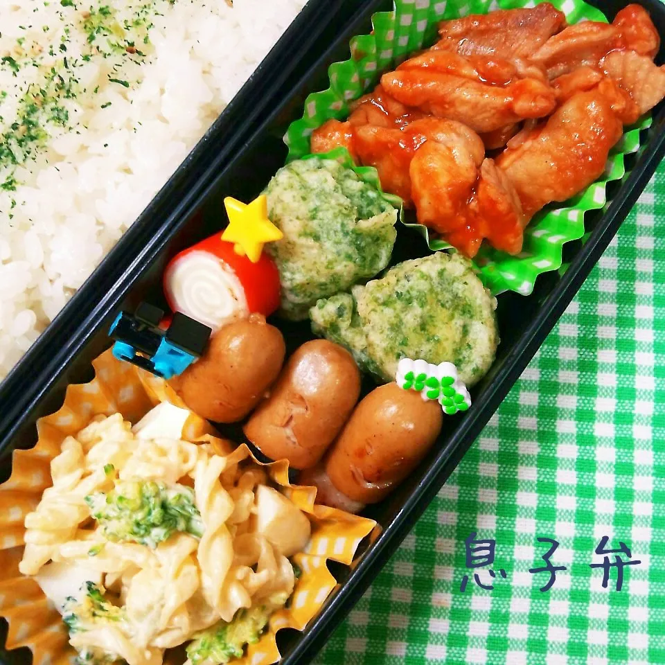 鶏モモ肉のピリ辛焼き弁当|まりさん