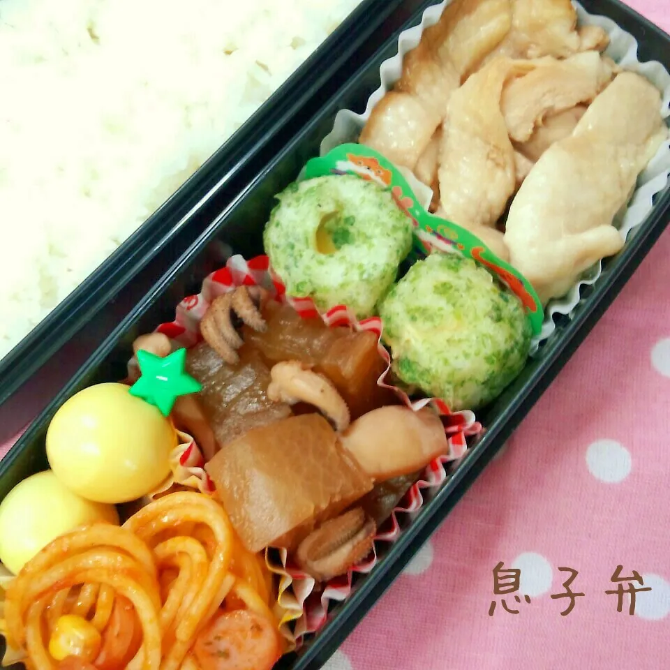 茹で鶏弁当|まりさん