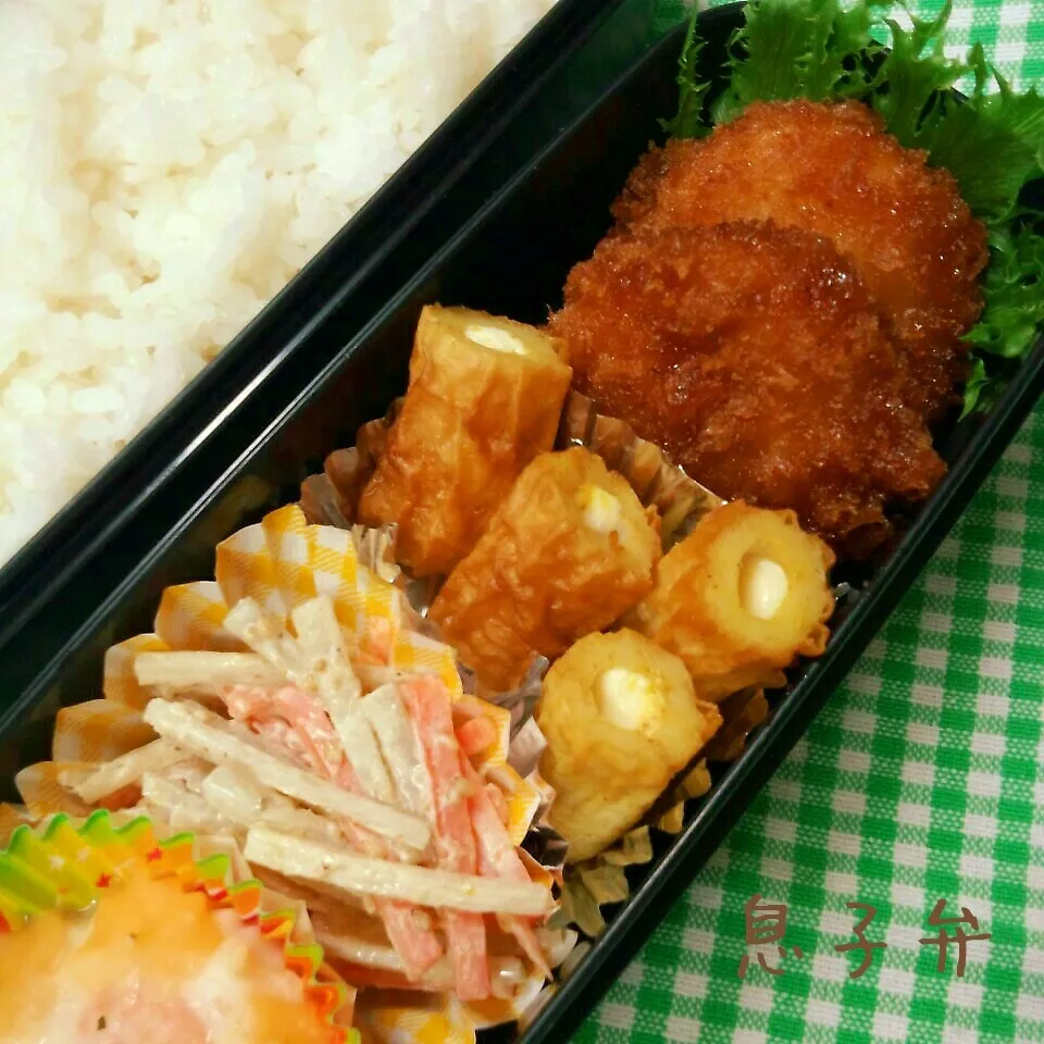 Snapdishの料理写真:ソースカツ弁当|まりさん