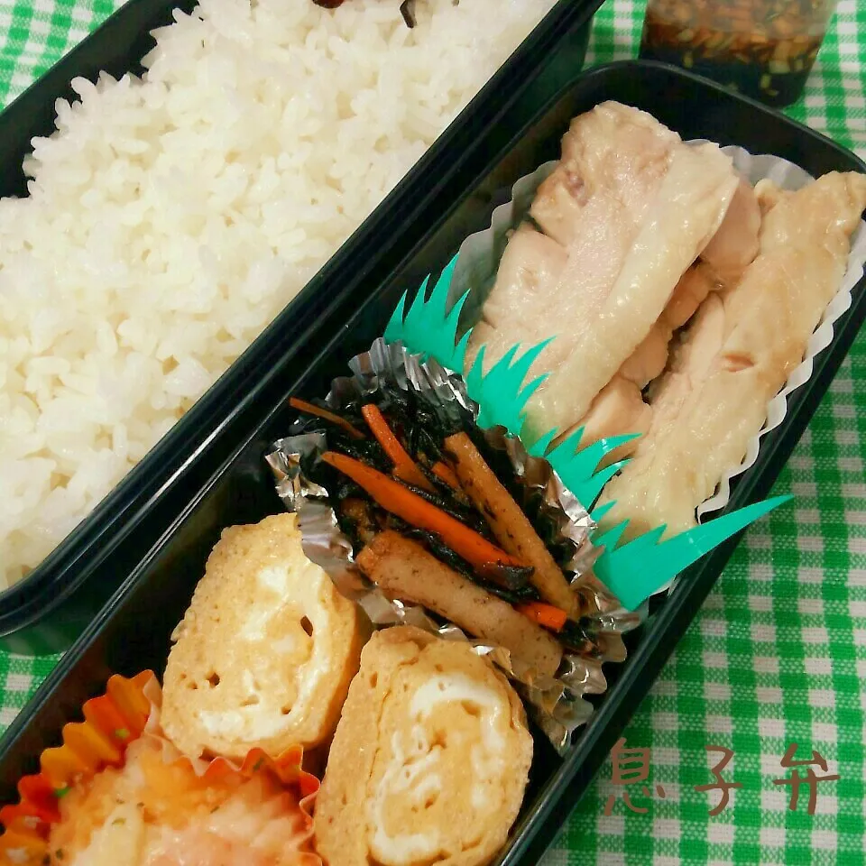 茹で鶏弁当|まりさん